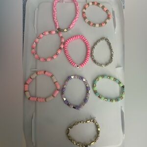 Handmade Valentines 💌 Day bracelets.